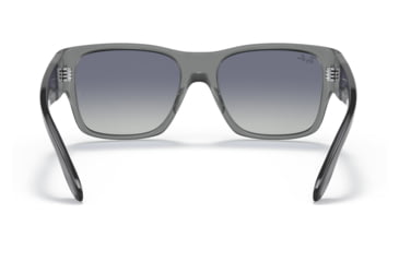 Image of Ray-Ban RJ9287S Wayfarer Nomad Junior Sunglasses - Kids, Transparent Grey Frame, Grey Gradient Blue Lens, 48, RJ9287S-71134L-48