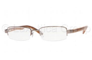 Image of Ray-Ban RX 8588 Eyeglasses Styles - 1000 Gunmetal Frame w/Non-Rx 52 mm Diameter Lenses, 1000-5218
