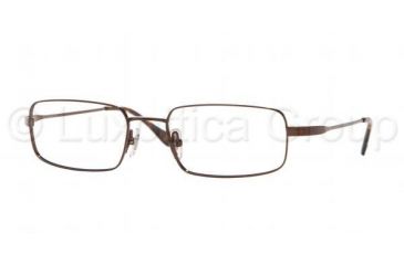 Image of Ray-Ban RX 8610 Eyeglasses Styles - Dark Brown Frame w/Non-Rx 52 mm Diameter Lenses, 1020-5218