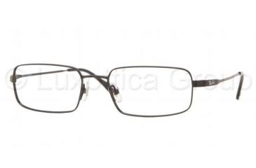 Image of Ray-Ban RX 8610 Eyeglasses Styles - Matte Black Frame w/Non-Rx 54 mm Diameter Lenses, 1012-5418