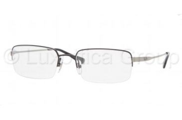 Image of Ray-Ban RX 8632 Eyeglasses Styles - Matte Black Frame w/Non-Rx 52 mm Diameter Lenses, 1074-5218