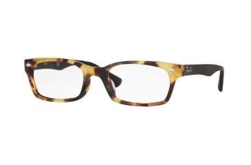 Image of Ray-Ban RX5150F Eyeglass Frames 5608-52 - Yellow Havana Frame