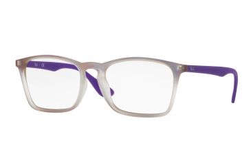 Image of Ray-Ban RX7045F Eyeglass Frames 5600-57 - Violet Gradient/rubber Frame