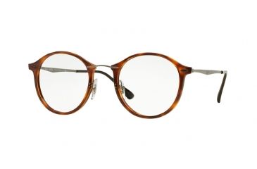 Image of Ray-Ban RX7073 Eyeglass Frames 5588-49 - Light Havana Frame
