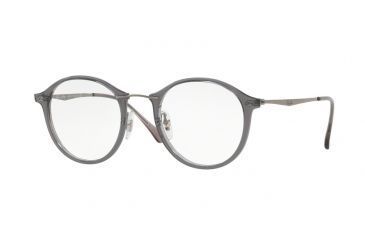 Image of Ray-Ban RX7073 Eyeglass Frames 5620-47 - Shiny Grey Frame