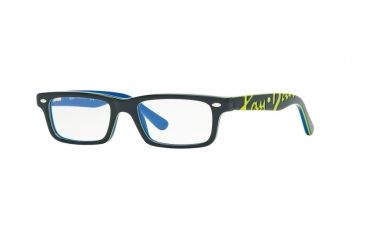 Image of Ray-Ban RY1535 Eyeglass Frames 3600-46 - Dark Grey/Blue Frame