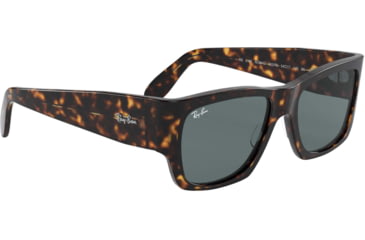 Image of Ray-Ban WAYFARER NOMAD RB2187 Sunglasses 902/R5-54 - , Blue Lenses