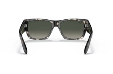Image of Ray-Ban Wayfarer Nomad RB2187 Sunglasses, Grey Gradient Lenses, Gray Havana, 54, RB2187-133371-54