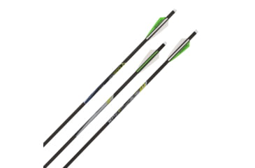Image of Allen Cx600 Crossbow Bolt, 3 Pack, .006 Straightness, Black, 20in, 93120