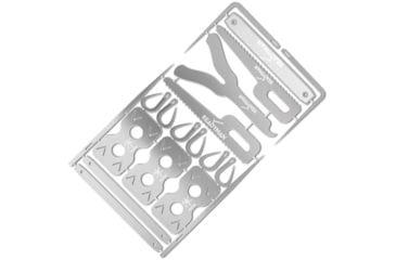 Image of ReadyMan EDC Survival Cards 18 Total Survival Kit, 3.5in X 2in, Wilderness Survival Card, Hostage Escape Card, Medical Card, Fisherman Survival Card, Pack Of Four, 301 SS, TOTAL SURVIVAL KIT