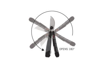 Image of Real Avid Multi-Cutter Portable Multi-Tool, 3in. 440 Drop Point Knife AVXHT-1B