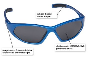 Image of Real Kids Glide Shades for Kids 8 to 12 Years - Features