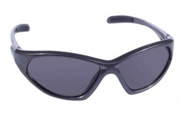Image of Real Kids Shades Glide Sunglasses - Graphite Shiny Metallic Temple Frame 7-12 Years, Graphite Shiny Metallic, 7-12 Years 812GLIDEGRPHT