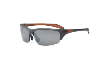 Image of Real Kids Shades Graphite/Orange Blade Frame Polycarbonate with PC/Polarized Lens 10+, Unisex 10BLDGRORP2