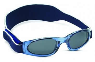 Image of Real Kids Shades 2 - 5 Years My First Shades Boys Sunglasses - Navy Shades w/ Adjustable Band 25BNAVY 