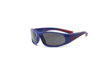 Image of Real Kids Shades Navy/Red Double Injection Flex Fit Frame with PC/Polarized Lens 4+, Boys 4BOLNVRDP2