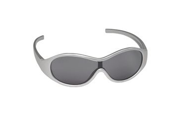 Image of Real Kids Shades 5 - 8 Years Racer Kids Sunglasses - Silver Matte Metallic 58RACERSLV