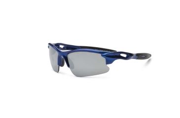 Image of Real Kids Shades Royal Sweep Polycarbonate Frame with Blue Mirror Lens 7+, Unisex 7BLZRYL