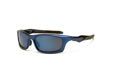 Image of Real Kids Shades Storm Sunglasses, Royal Frame with White Blue Mirror Lens, Young Adult 10STORYL
