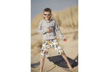 Image of Real Kids Shades Storm Sunglasses, Silver Frame with Silver Mirror Lens, Young Adult 10STOSLV