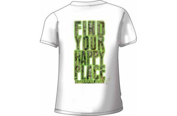 Image of Realtree Rt Women's T-shirt ''happy Place'' 2x-large White