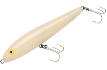 Image of Rebel Lures Rebel Jumpin Minnow Topwater Bait, 4 1/2in, 1/2 oz, Floating, Bone, T2000S