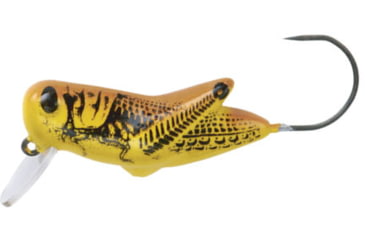 Image of Rebel Lures Rebel Micro Crickhopper, 1 1/4in, 1/16 oz, Yellow Grasshopper, F5596