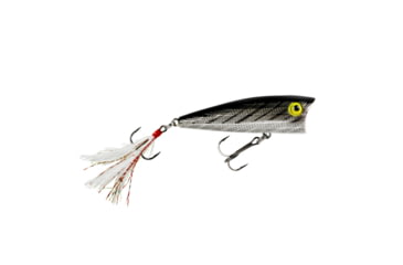 Image of Rebel Lures Rebel POP R- P70, 3 1/8in, 9/16 oz, Silver/Black, P7101