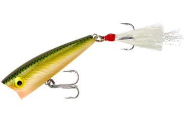 Image of Rebel Lures Rebel Teeny Pop-R Topwater Bait, 2in, 1/8oz, Floating, Tennessee Shad, P5048
