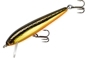 Image of Rebel Lures Rebel Tracdown Minnow 50, Slick Gold Minnow, 2-1/2in 5/32 oz, TD50495