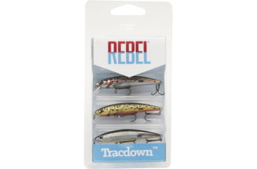 Image of Rebel Lures Rebel Triple Threat Tracdown, Ghost Minnow, PK3RB7