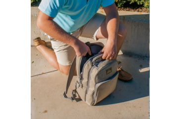 Image of Red Rock Outdoor Gear 36L Segundo Backpack, Heather w/Olive Drab Trim, 86-002ODH