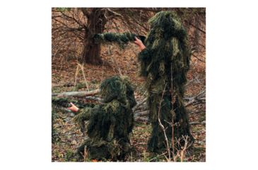 Image of Red Rock Outdoor Gear 5 Piece Ghillie Suit, Woodland, Youth Medium 70915YM