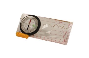 Image of Red Rock Outdoor Gear Deluxe Map Compass, Clear, One-Size 455MAP