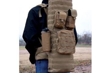 Image of Red Rock Outdoor Gear Deluxe Rifle Backpack - Coyote, One-Size 80280COY