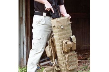 Image of Red Rock Outdoor Gear Deluxe Rifle Backpack - Coyote, One-Size 80280COY