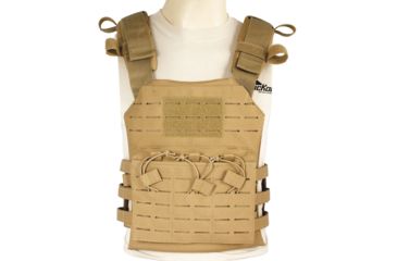 Image of Red Rock Outdoor Gear Laser Cut Plate Carrier, Coyote, 523COY
