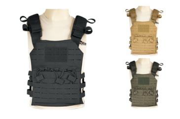 Image of Red Rock Outdoor Gear Laser Cut Plate Carrier, Black, Coyote, Olive Drab