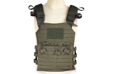 Image of Red Rock Outdoor Gear Laser-Cut Plate Carrier, Olive Drab, 523OD