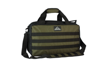 Image of Red Rock Outdoor Gear MOLLE Range Bag, Black/Olive Drab, 80268BOD