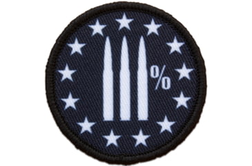 Image of Red Rock Outdoor Gear Morale Patch, 3% Bullets, 97-042