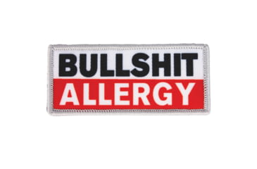 Image of Red Rock Outdoor Gear Morale Patch, Bullsh Allergy, 97-079
