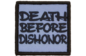Image of Red Rock Outdoor Gear Morale Patch, Death Before Dishonor, 97-040