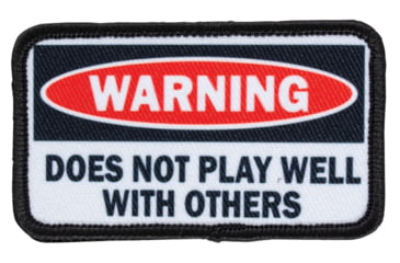 Image of Red Rock Outdoor Gear Morale Patch, Does Not Play Well With Others, 97-104