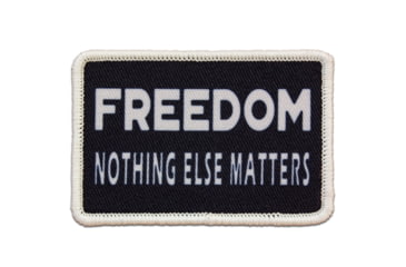 Image of Red Rock Outdoor Gear Morale Patch, Freedom Nothing Else Matters, 97-013
