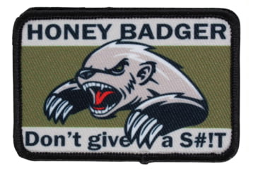 Image of Red Rock Outdoor Gear Morale Patch, Honey Badger, 97-102