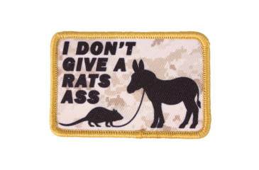 Image of Red Rock Outdoor Gear Morale Patch, I Don't Give A Rats A, 97-091