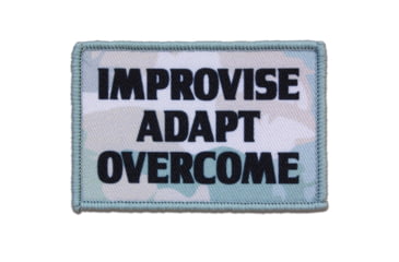 Image of Red Rock Outdoor Gear Morale Patch, Improvise Adapt Overcome, 97-050