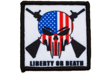 Image of Red Rock Outdoor Gear Morale Patch, Liberty Or Death, 97-027