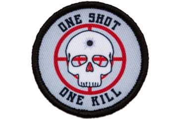 Image of Red Rock Outdoor Gear Morale Patch, One Shot One Kill, 97-047